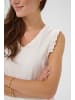 Cream Jerseytop CRPoulin Regular fit in Snow White