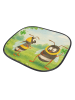 Mr. & Mrs. Panda Auto Sonnenblende Bienen Paar Design ohne Spruch in Weiß