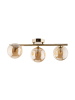 Licht-Erlebnisse Deckenlampe (B)23 x (L)47 x (H)17 cm in Gold Bernstein