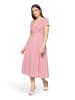 Vera Mont Cocktailkleid im Glitzer-Look in Silver/Rosé