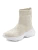 LASCANA Stiefelette in beige