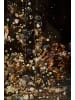 Mauro Ferretti Gemälde auf lackierter Leinwand mit Rahmen und Reliefs, 60 x 3,5 x 90 cm