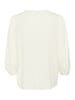 Kaffe Langarm-Bluse KAannika Regular fit in Chalk