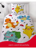 Pokémon Kinder-Bettwäsche Flanell "Pokemon Pikachu & Friends" in Bunt