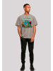 F4NT4STIC Oversize T-Shirt Centipede Atari Retro Gaming in Asphalt