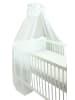 TupTam Babybett Himmel mit Schleife Transparent in weiß