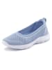LASCANA Sneaker Ballerinas in hellblau