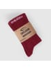 SMILODOX Damen Tennissocken 2er Pack Multicolor in Bordeaux