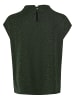 Zero  Glitzer Shirt mit Stehkragen in GreenGreen