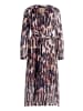 Betty Barclay Stufenkleid langarm in Dark Blue/Rosé