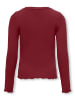 KIDS ONLY Basic Langarmshirt KOGAMOUR L/S TOP JRS in cabernet