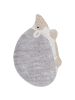 Beliani Kinderteppich HEDGY in Grau - (W) 80 x (L) 120 cm