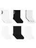 von Jungfeld Tennissocken Smiley + Classic Bundle in White/Black