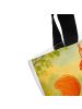 Mr. & Mrs. Panda Shopper Eichhörnchen Blume Design mit Spruch in Weiß