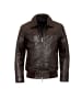 Bugatti Lederjacke BUDANTE in dunkelbraun