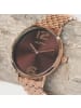 Oozoo Analog-Armbanduhr Oozoo Timepieces rosegold mittel (ca. 38mm)
