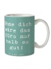 Mr. & Mrs. Panda Cappuccinotasse Spruch Sekretärin Beste mit Spruch in Meeresbrise
