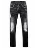 Rusty Neal Jeans Hose "RUBEN" Black Used in Anthrazit