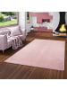 Snapstyle Hochflor Velours Teppich Luna in Rosa