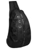 Bugatti Crossover Bag LETTER'S Kunstfaser in schwarz