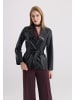 Felix Hardy Lederjacke in Schwarz