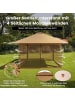 COSTWAY 4x4m Pavillon in Khaki