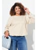 Ulla Popken Sweatshirt in sand