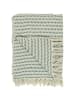 IB Laursen Plaid Creme Petrol Muster 130x160