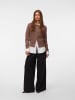Vero Moda Strickjacke in Fossil