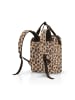 Reisenthel travelling allrounder R - Rucksack 40 cm (leo vanilla) in leo macchiato
