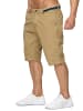 Max Men Bermuda Shorts Capri 3/4 Hose Stretch in Beige