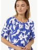 comma Bluse in 55B5_royalblau