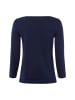 brookshire Pullover in indigo - 0008