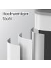 SONGMICS Mülleimer Powe in Wolkenweiß - (B)33.3 x (H)49.5 x (T)41.8 cm - 2 x 15 L