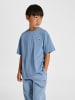 Hummel T-Shirt Hmljr Loose Kinder in FADED DENIM