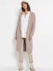 WITT WEIDEN Long-Strickjacke in beige-ecru-meliert