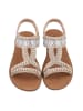 Ital-Design Sandale & Sandalette in Creme