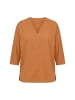Ulla Popken Bluse in cognac