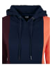 Urban Classics Urban Classics Damen Ladies Tripple Hoody in redwine/midnightnavy