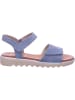 Jana Shoes Sandale in blau