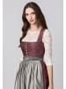 Stockerpoint Langes Dirndl "Leonora" in bordeaux