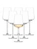 Zwiesel Glas 6er Set Weißweingläser Journey 446 ml in transparent