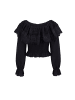 ebeeza Women Blouse in Black