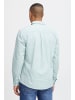 BLEND Langarmhemd BHBoxwell shirt Shirt 20716264  Pflegeleichtes Basic Hemd mit Kentkragen in Blau
