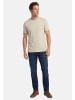 Redmond T-Shirt Basic in Beige / gelb