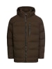 Camel Active teXXXactive® Funktionsjacke mit verstellbarem Saum und Kapuze in Dunkelbraun