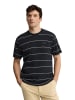 Polo Club T-Shirt HONSHU TWILL PATCH in Marine-Hellgelb
