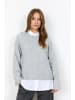 soyaconcept SC-ORLEAN 4 Pullover mit Rundhalsausschnitt in Anthrazit