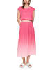 MARC CAIN SPORTS  Luftiger Midi-Rock 'Rethink Together' in Pink Lemonade