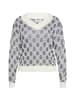 usha FESTIVAL Damen Pullover in Weiss Marine